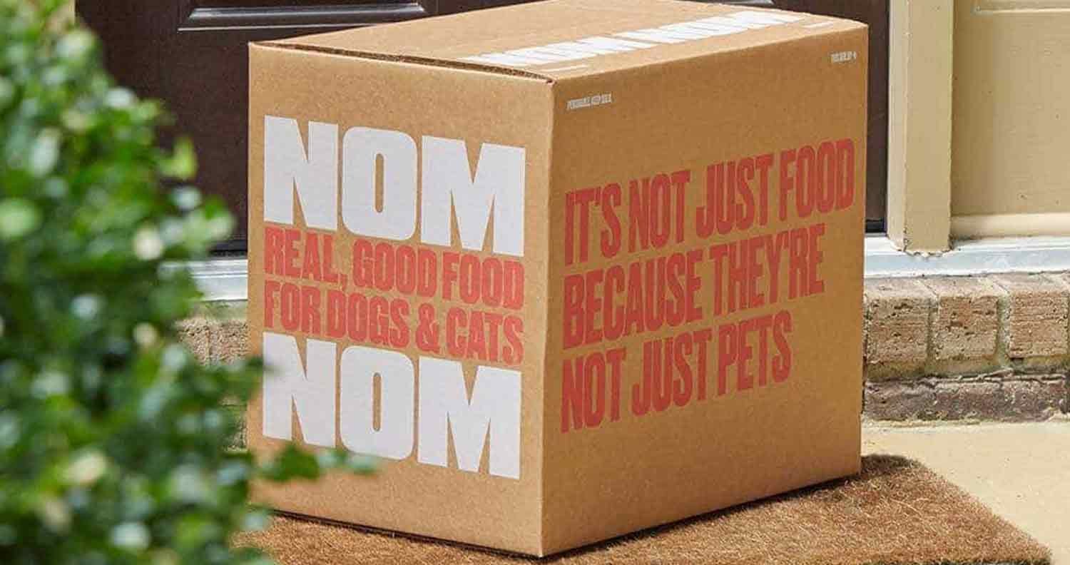 Nom nom now cat food Nom nom now cat food delivery box