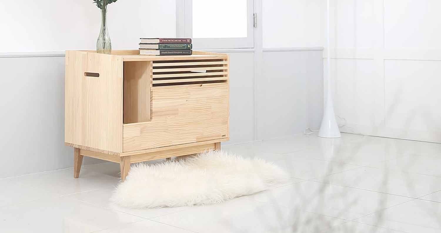 Rifiuti-Litter-Box-Enclosure Rifiuti Litter Box Enclosure