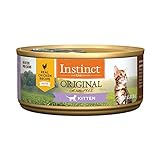 Original Chicken, Wet Canned Cat Food for Kittens, 5.5 oz (Case of 12)