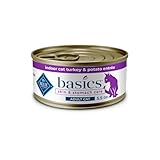 Blue Buffalo Basics Grain-Free Adult Wet Dog Food, Skin & Stomach Care, Limited Ingredient Diet, Turkey Recipe, 5.5-oz. Can, 24 Count