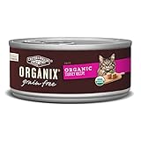 ORGANIX Grain Free Turkey Recipe Wet Cat Food (pack of 24)