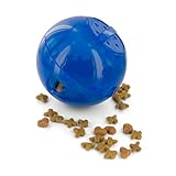 PetSafe Slimcat Feeder Ball - Interactive Game for Your Cat - Fill with Food and Treats - Blue