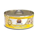 Weruva Classic Cat Food, Paw Lickin’ Chicken with Chicken Breast in Gravy, 5.5oz Can (Pack of 24)