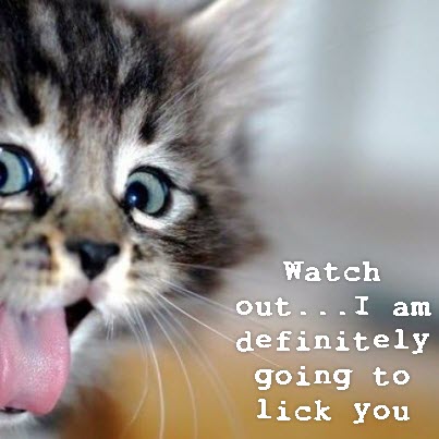 Lick you