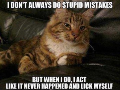 stupid mistakes lol