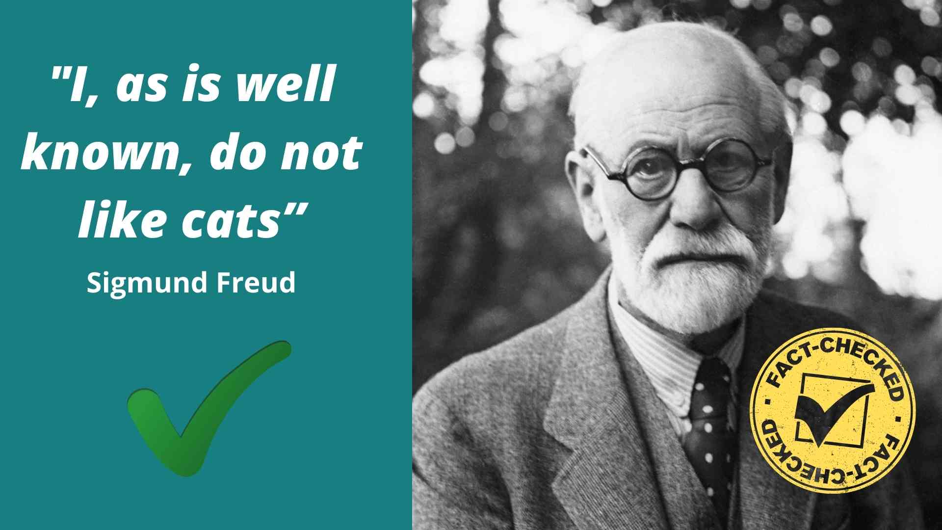 a fact checked sigmund freud quote