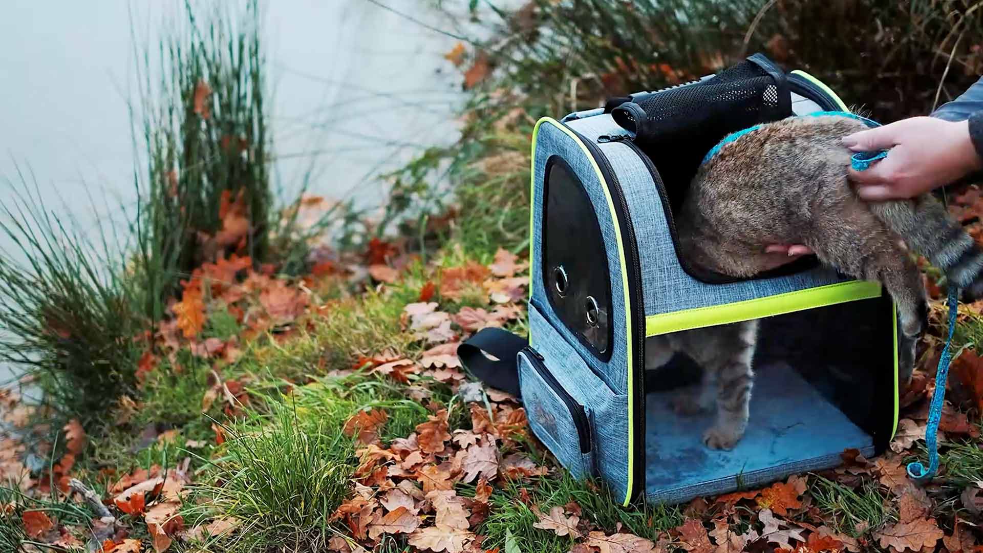 JOYO Cat Carrier Backpack Expandable for Hiking Travel Camping